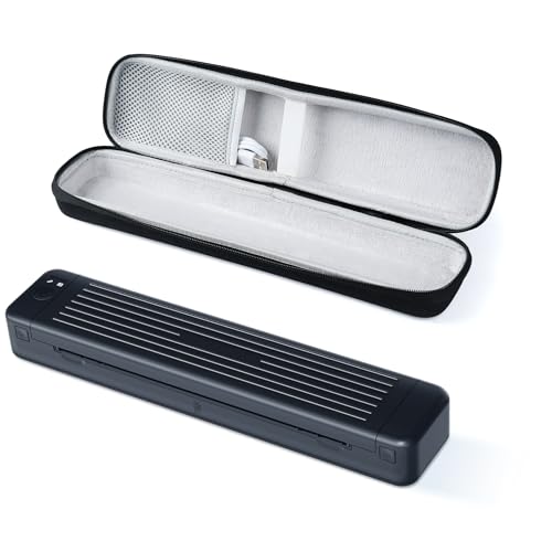 ItriAce P831 熱転写プリンター 収納ボックスセット モバイルプリンター Bluetooth プリンター 普通紙対応 感熱紙対応 USレターサイズ対応 くろいろ 収納ボックス&ポータブルプリンター